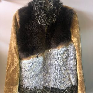 Sheepskin coat